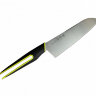 Нож кухонный Сантоку 16 см, серия Shikisai U-Flex,//Shizu Hamono - yj;