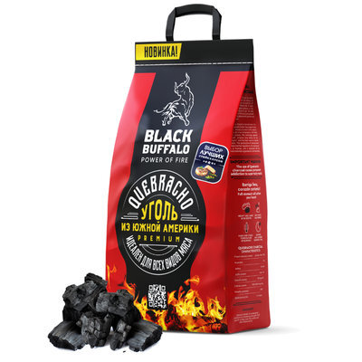 Уголь древесный Квебрахо XL (9 кг) /Black Buffalo 