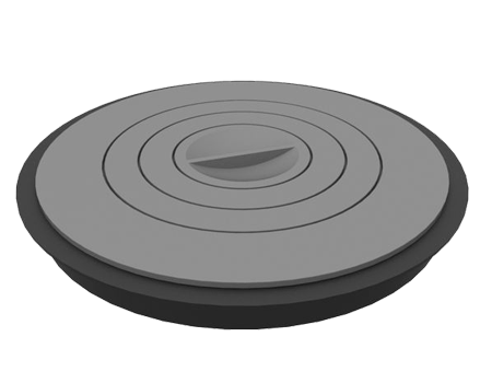 Плита чугунная 360 К-пл (комплект) для Искандера  /GRILLVER 