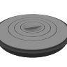 Плита чугунная 360 К-пл (комплект) для Искандера  /GRILLVER - Плита чугунная 360 К-пл (комплект) для Искандера  /GRILLVER