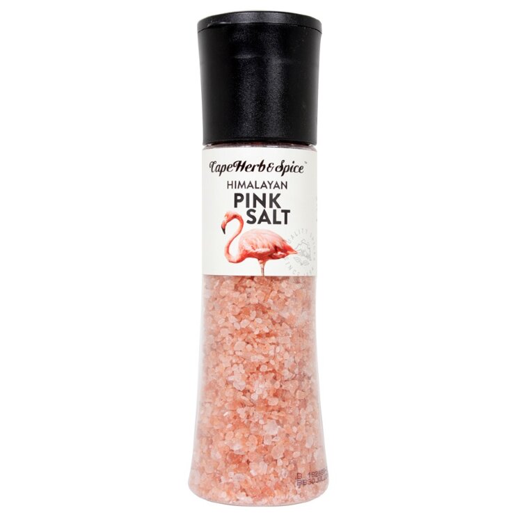 Приправа Соль розовая гималайская 390 гр. мельница /Cape Herb &amp; Spice Добытая из древних соляных месторождений в Гималаях, эта удивительная розовая соль известна во всем мире своей прозрачностью, необычным натуральным цветом и полезным минеральным составом.