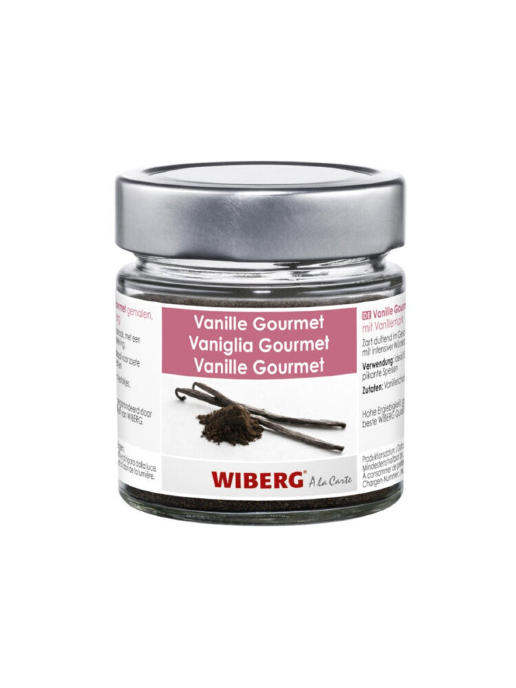 Ваниль Гурмэ молотая, 0,1 кг/WIBERG Насыщенный вкус и нежный аромат ванили. Идеально для сладких и пикантных блюд.